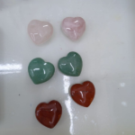 Green Jade Hearts